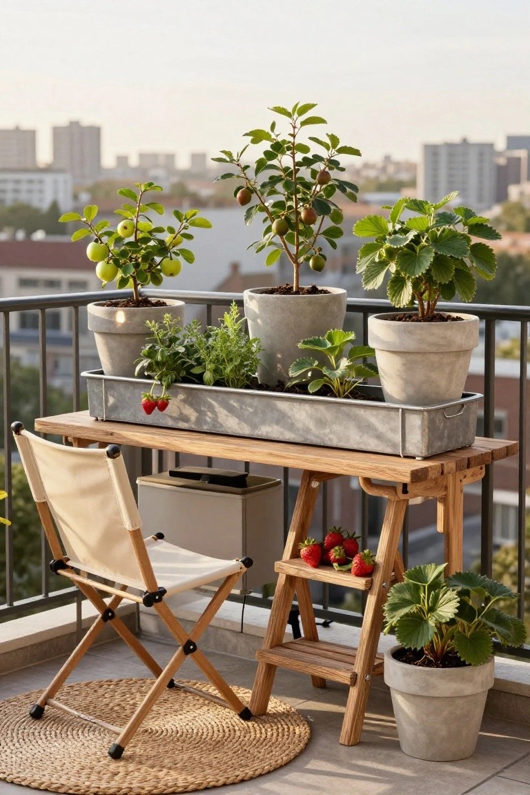 Balcony Container Gardens for Homegrown Produce