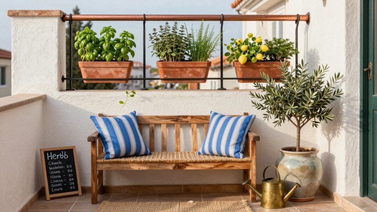 17 Clever Hanging Herb Garden Ideas For Extra Growing Space