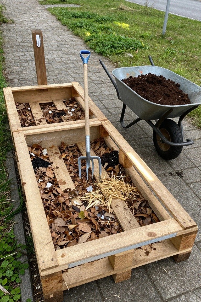 Build a Raised Garden Bed from Pallets