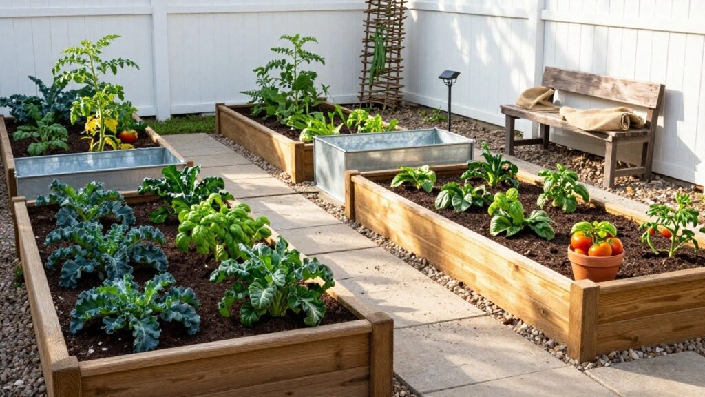 22 Gorgeous Raised Vegetable Garden Ideas for a Polished Backyard Look